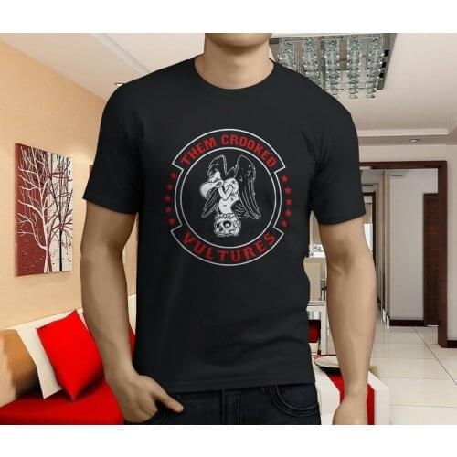 THEM CROOKED VULTURES Speak Mens Black T-Shirt