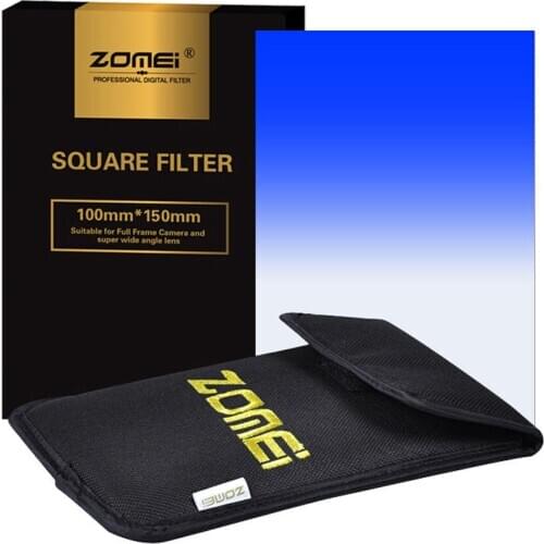 ZOMEI 150mmx100mm Graduated Square Filter Kit 7 colors for Cokin Z-Pro Series Zomei square filter GND Graduated grey ND filters