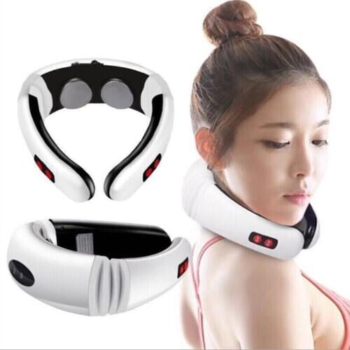 Neck Massager Car Home Cervical Shiatsu Massage Neck Back Waist Body Electric Multifunctional Massage Pillow CushionNeck Massage