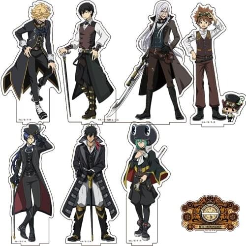 Katekyo Hitman Reborn! Party Series Acrylic Stand Figure Model Plate Sawada Tsunayoshi Gokudera Hayato Desktop Toys Cosplay