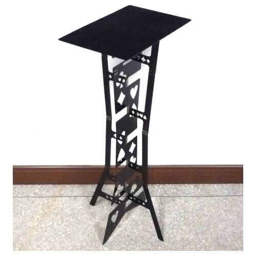 Magic Folding Table (Alloy)- Black color, Magicians best table. stage magic, close-up,illusions,Accessories,gimmick