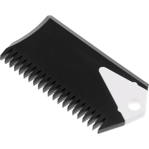 High Quality Plastic Surfboard Wax Comb Surf Board Wax Remove Comb with Fin Key Black Water Sports Surfing Accessories