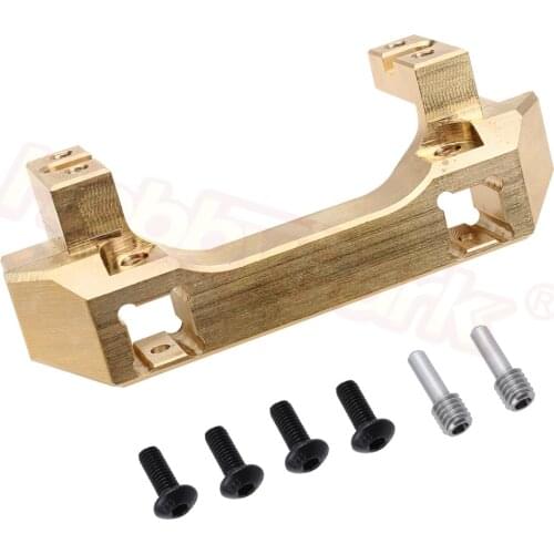 1PCS 94g/pc Heavy Duty Brass Front Bumper w/Servo Mount for Traxxas TRX-4 TRX4 1/10 RC Crawler Car Hop Up Parts