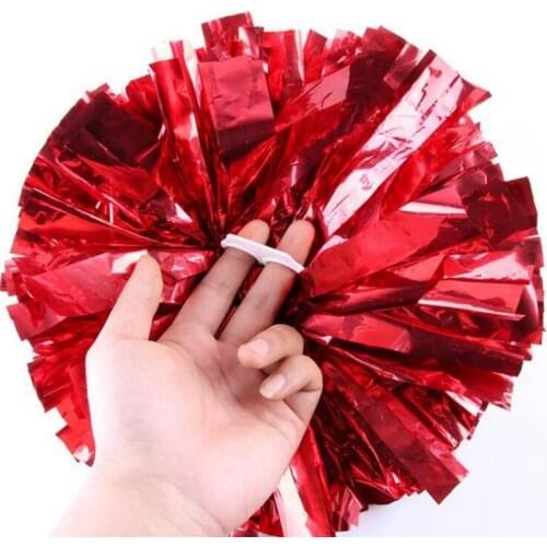 1pcs Cheerleading Game Pompoms Cheerleading Cheering Pom Poms for Match Gymnastics Competition Party Supplies cheerleader