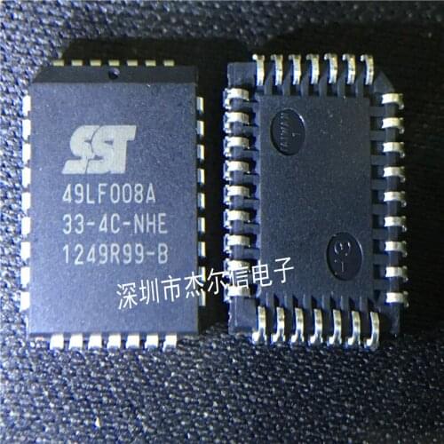 100% New&original SST49LF008A-33-4C-NHE SST49LF008A SST PLCC32 In Stock