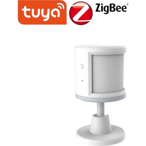 Tuya ZigBee PIR Sensor IFTTT Battery Powered Smart Wireless WIFI PIR Motion Sensor Detector Home Alarm System ZigBee PIR Sensor