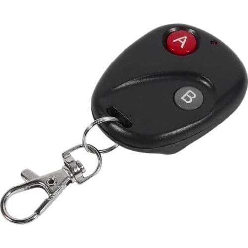 DC 12V 433Mhz Contact Switch AB Buttons Electric Garage Gate Key Wireless Remote Control