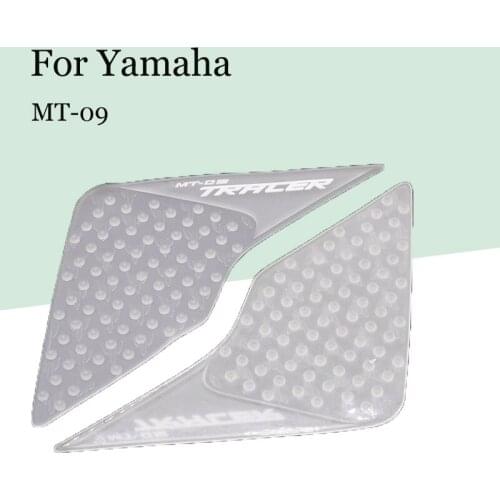 For Yamaha MT-09 Mt09 Tracer Modified Fuel Tank Anti-Slip Tape Knee Pad Heat Insulation Side Stickers Friction Stickers