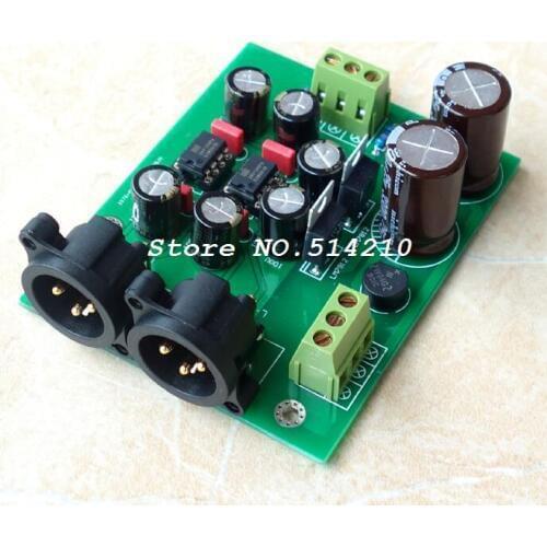 DRV134PA double channel single-ended balance board