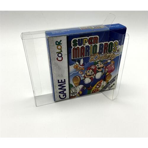 European and American version of GB GBC Gameboy game PET Display box Collection box Protection box