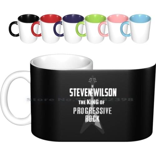 Steven The King Of Prog Ceramic Mugs Coffee Cups Milk Tea Mug Steven The King Of Prog Steven The King Of Progressive Awkward