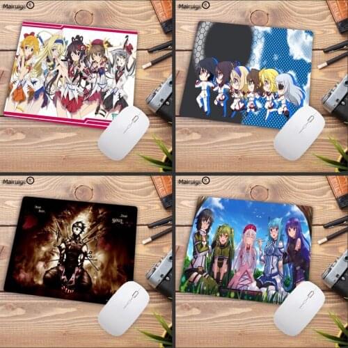 Mairuige Big Promotion Infinite Stratos Anime Girl Anti-Slip Durable Silicone mat mouse Size for 180x220x2mm Small Mousepad