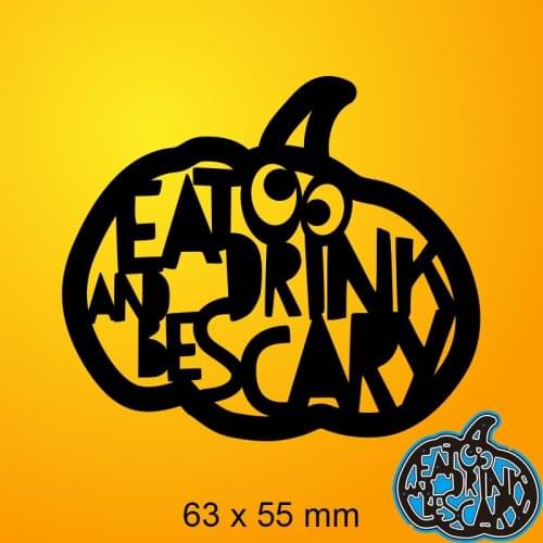 Metal Cutting Dies Pumpkin New Scrapbook Paper Decoration Template Embossing DIY Paper Card Craft 63*55mm