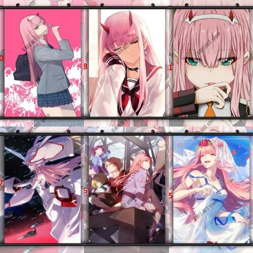 Anime Diamond Embroidery Darling In The FranXX Zero Two DIY Diamond Painting Cross Stitch Kits Mosaic Christmas Home Decoration