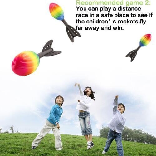 Foamed Rocket Dart American PU Football To Improve kids Outdoor Sports Ability Outdoor Sports Toys Childrens gifts