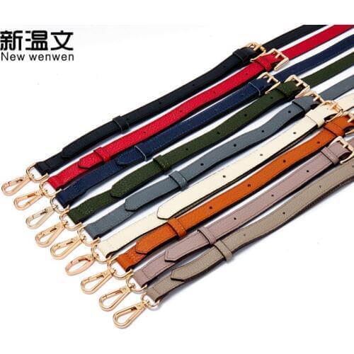 130cm Long New PU Leather Shoulder Bag Handle DIY Purse Strap 6 color Available Handbags Belts Strap Bag Accessory PU Leather
