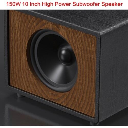 150W High Power 10 Inch Subwoofer Speaker Home SA-12 Passive Overweight Subwoofer Speaker HiFi High Fidelity Speaker Long Stroke