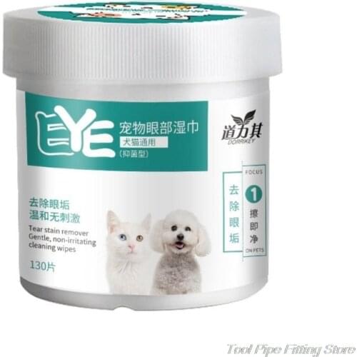 Dogs Cats Tears Remover Pet Eyes Cleaning Wipes Paper Towels Non-intivating Grooming Wet Wipe F06 21 Dropshipping
