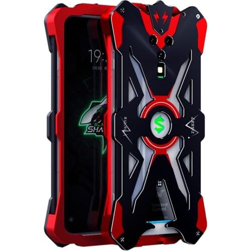Shockproof Aluminum Metal Body Fundas Cover for Xiaomi BlackShark BlackShark3S Black Shark 3S 3 Pro 3pro Case Coque Shell