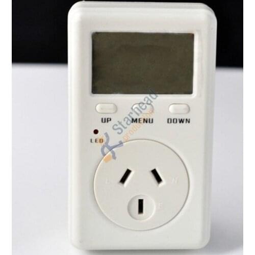 Wanf Mini Smart Ammeter, WATT Meter, Electricity Power Energy Usage Monitor AC Voltage, AU Australian Version