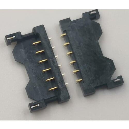 10Pcs Battery Flex Clip Contact FPC Connector For Samsung Galaxy Note Pro 12.2 P900 P901 T900 T901 P905 P905V Holder Board 6pin