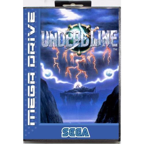 Undead line 16 bit MD Game Card With Retail Box For Sega Mega Drive/ Genesis