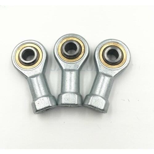 3pcs Rod End Joint Bearing SI 6T/K 6mm Female Right Hand Female Thread Metric SI6TK Rod End Bearing