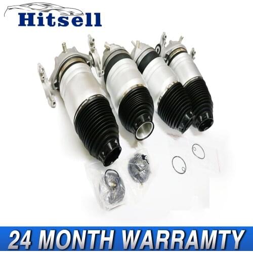 4pcs Air Suspension Shock Absorber for Audi Q7 VW Touareg Porsche Cayenne Front+Rear 7P6616039N 7P6616040N 7L5616019F 7L5616020