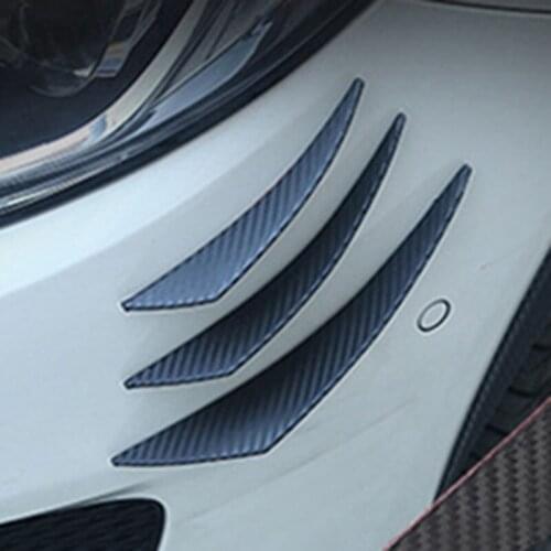 6 universal front bumper lip spoilers Accessories for Chevrolet Cruze TRAX Aveo Lova Sail EPICA Captiva Malibu Volt Camaro