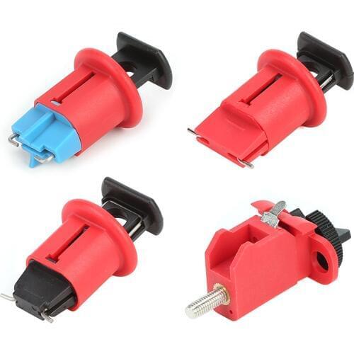 Circuit Breaker Lock Electrical Safety Lockout Miniature Air Switch Breaker Lockout for Power Isolation pinout