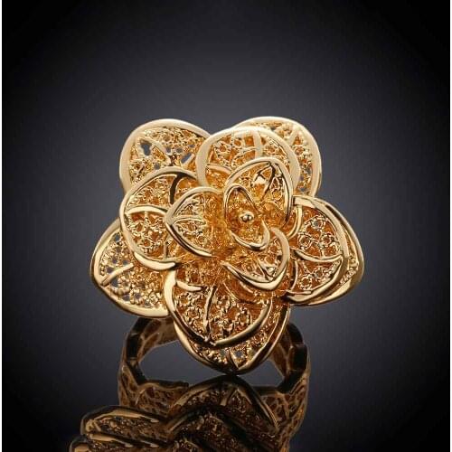 GINSTONELATE Women's Gold Rings