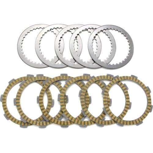 Clutch Friction Disc Plate Kit For Suzuki RM100 2003 2004 Clutchs Platees K1308-81016 K1308-91120