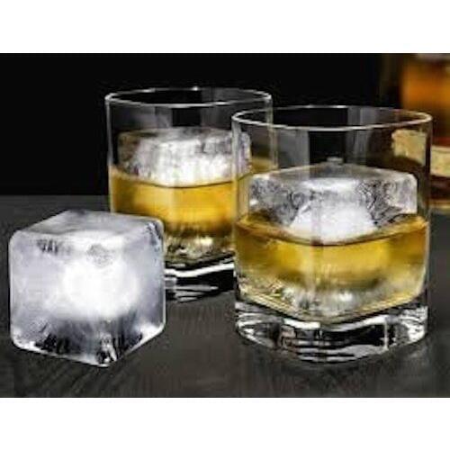 Colossal Cube Ice Molds Cocktails Drinks Liquor Bar Mold Huge Big Bucket