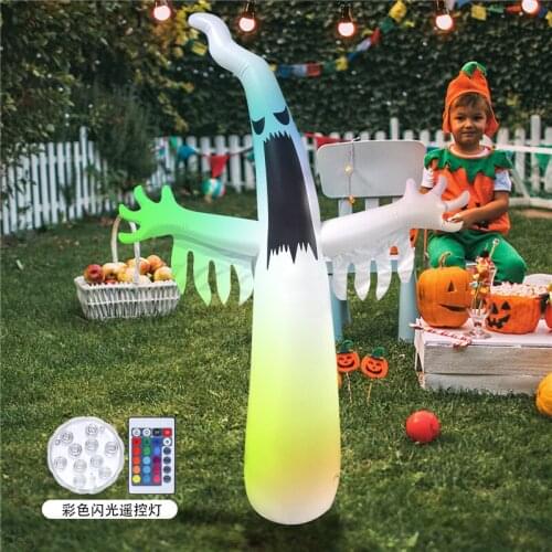 Inflatable Halloween ghost ghost outdoor lighting display props Halloween decorations garden ornaments