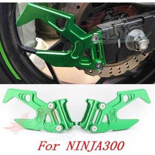 Motorcycle CNC Aluminum Chain Adjuster Tensioner Autobike Chain Regulator For KAWASAKI NINJA300 ninja 300 2013 2015 2016 2014