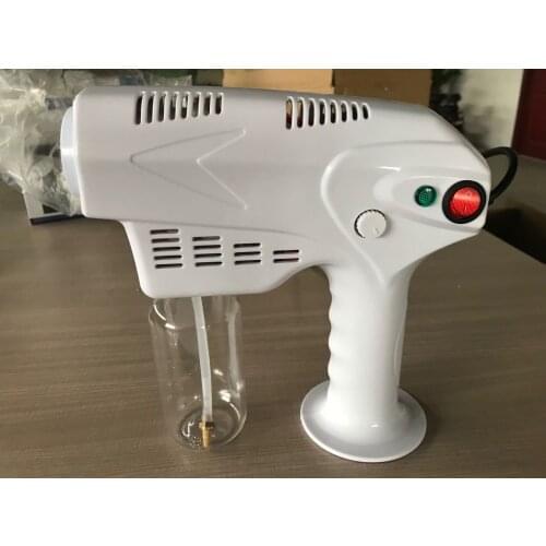 Handheld blue light atomization spray gun nano disinfection gun automobile portable atomization disinfection machine