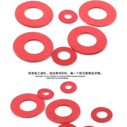 Fiber Flat Seals 4 - 16 mm internal DIN 7603 Sealing Rings Vulcanized Fibre Insulation Gasket Shim Crush Ring Seal