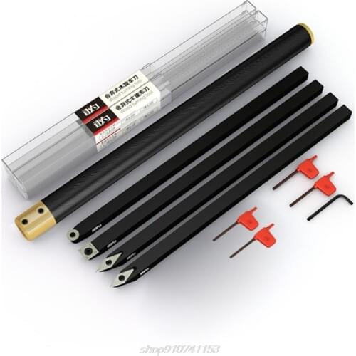 1Set Hollowing Wood Turning Tool Rotary Chisel Diamond Head Arbor R-shaped Knife for Lathe Woodworking Kit N24 20 Dropship