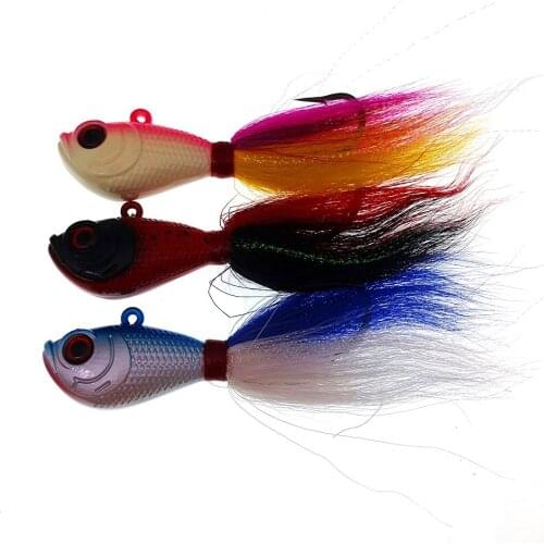 SWOLFY 165g Fishing Lure Artificial Jigging Bait Madai Lure Jig Head Hook Bass Bait Pesca Fishing Tackle