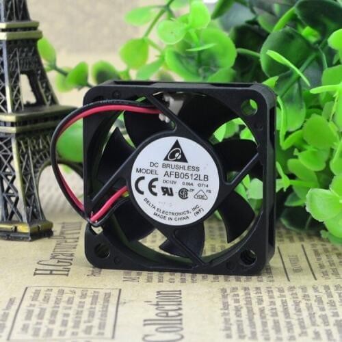FOR New Delta AFB0512LB-D714 5015 12V 0.09A 5CM Super-silent Cooling Fan