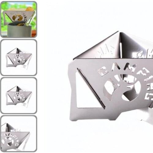 Corrosion Resistance Wide Application Camping Coffee Drip Rack for Travel