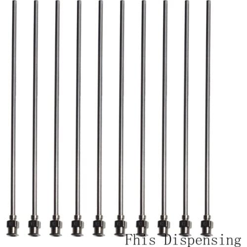 12G 130mm Stainless Steel Blunt Tips Syringe Dispensing Needles for Injection All Metal Pack of 2