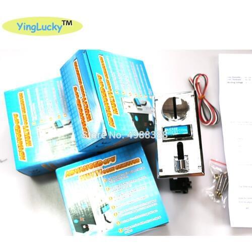 Arcade coin acceptor Front inserting type coin selector coin mechanism for arcade cabinet vending machine accessories game