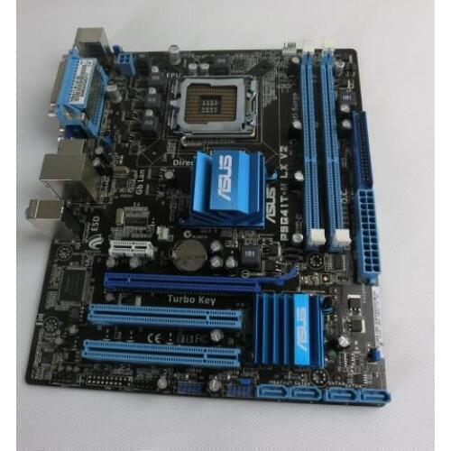 Used,for Asus P5G41T-M LX V2 Original Desktop Motherboard G41 Socket LGA 775 DDR3 8G SATA2 USB2.0