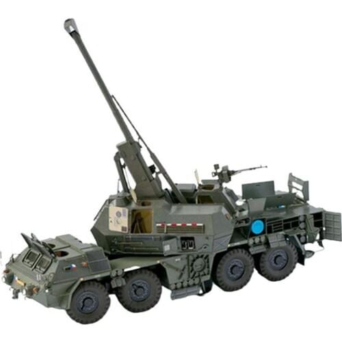 UFO Interceptor Paper Model DIY Handmade 3D Paper Mold Making Children Educational Gifts Toy