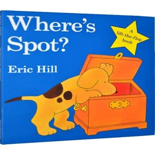 Where Is Spot? by Eric Hill children Picture story Books kids Learning bedtime Story Book Reading Enlightenment Educational Gift