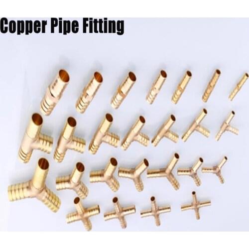 Brass Straight Hose Pipe Fitting Equal Barb 4mm 5mm 6mm 8mm 10mm 12mm 14mm 16mm 19mm Gas Copper Barbed Coupler Connector Adapter