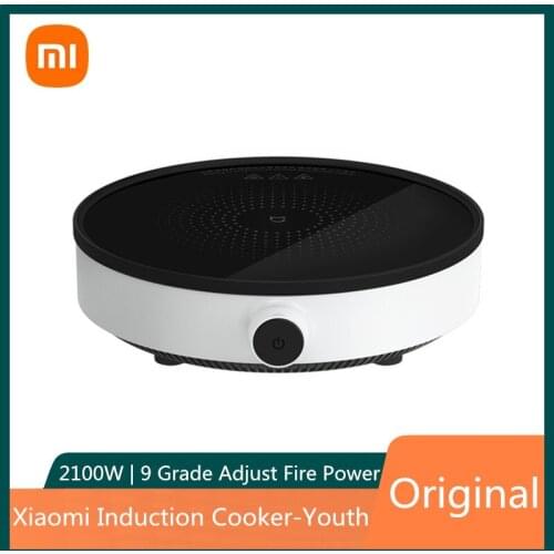Original Xiaomi Mijia Induction Cooker-Youth 2100W Adjustable Smart Electric Oven Plate Creative Precise Control Cooker