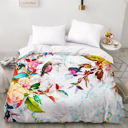 3D Duvet cover Quilt/Blanket/Comfortable Case Luxury Bedding 135 140x200 150x200 200x220 for Home Nordic rustic style colour