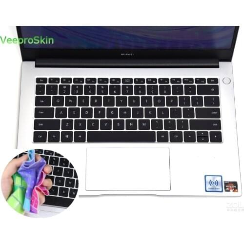 For HUAWEI MateBook D 14 2020 R5 3500U Linux Silicone Keyboard Cover Protector skin Mate Book D14 2020